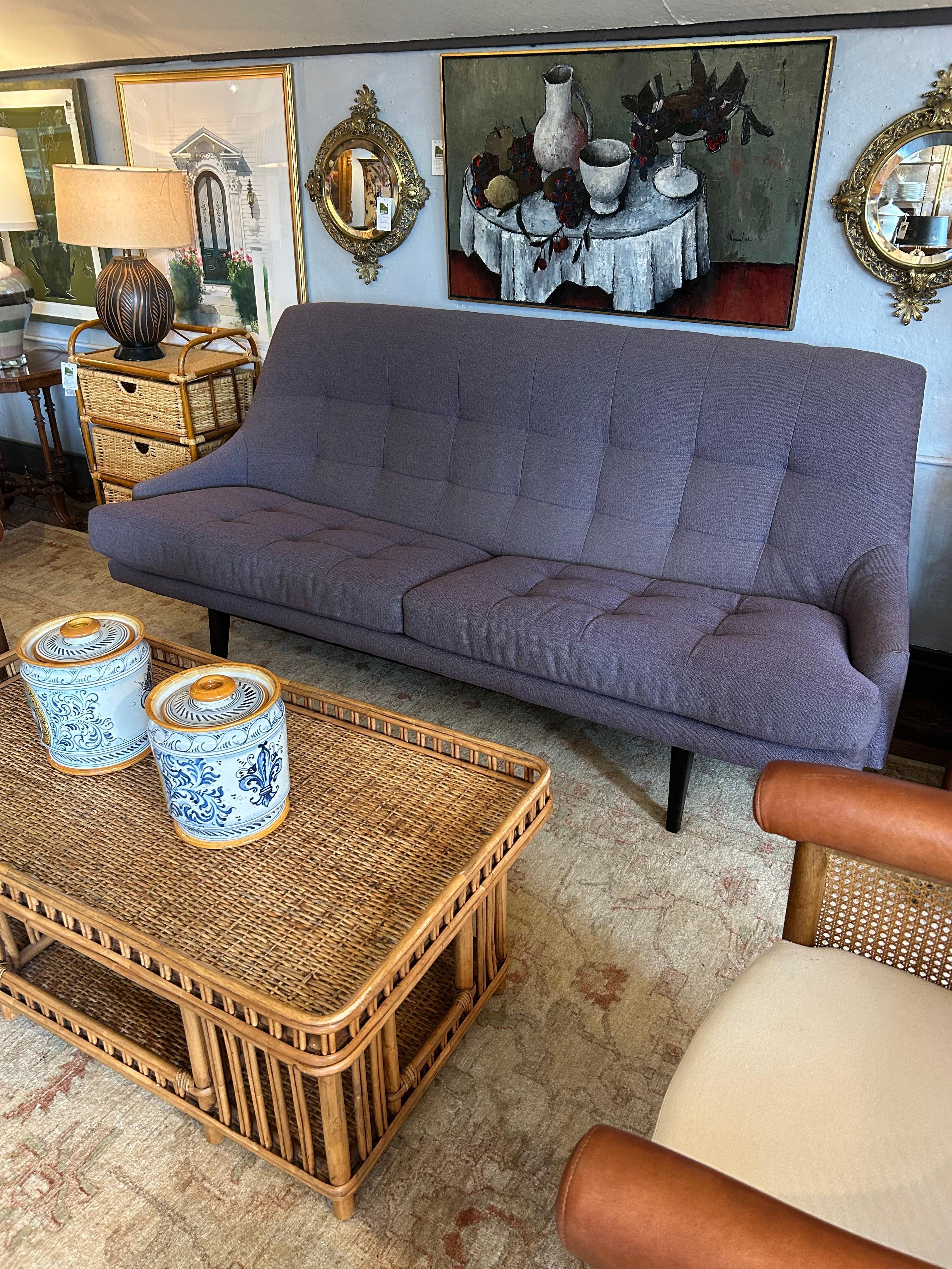Sofá sueco Vintage Mid Century Modern en venta 11