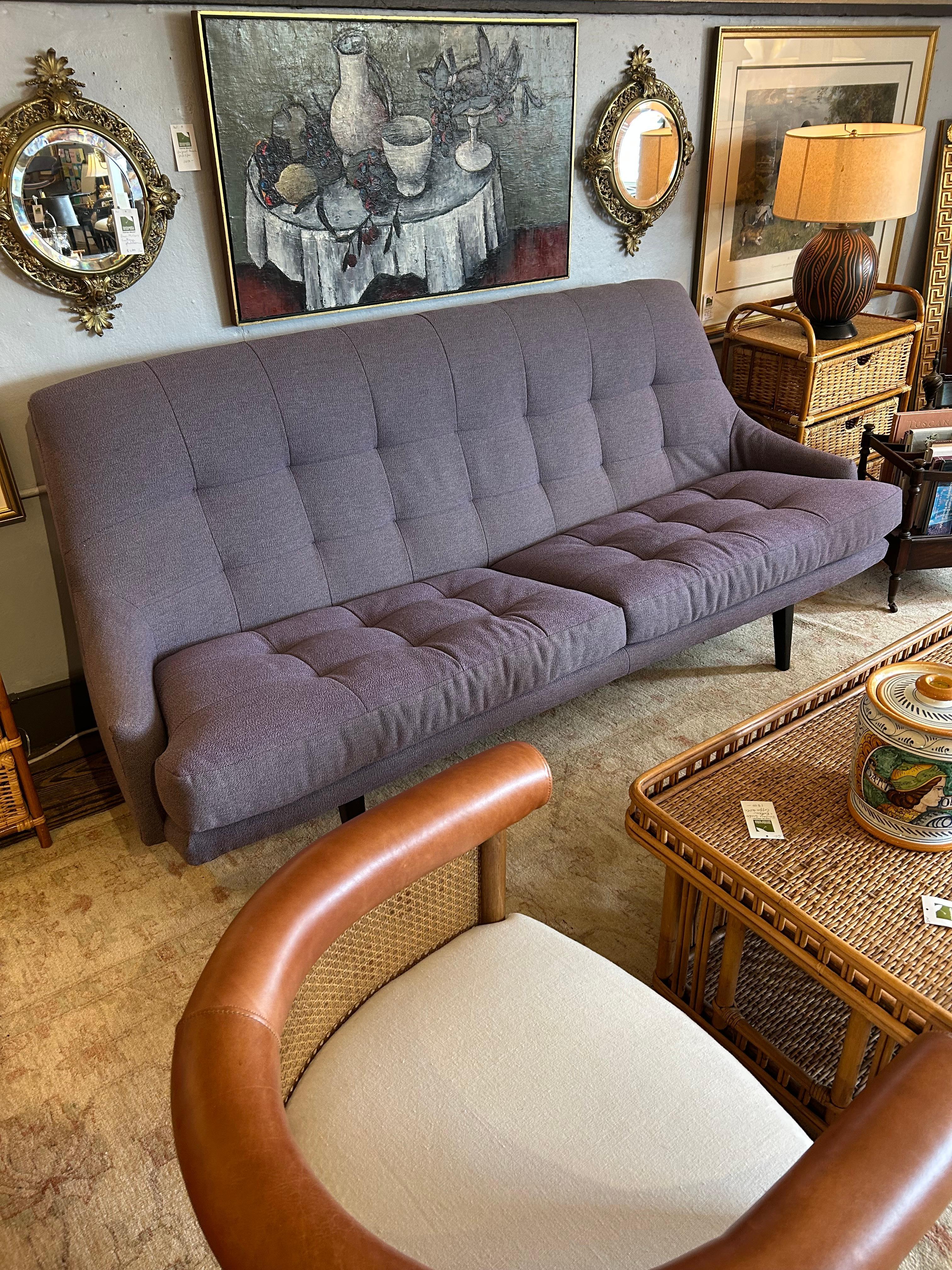 Sofá sueco Vintage Mid Century Modern en venta 12