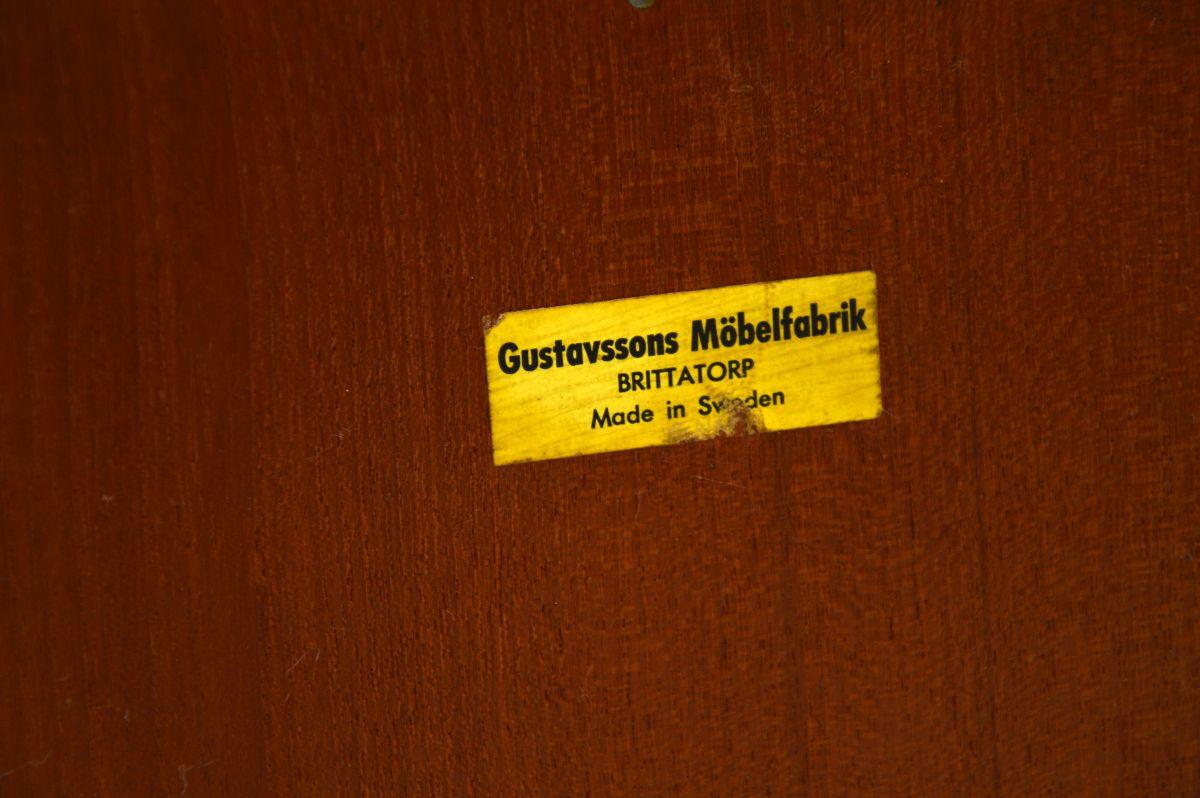 Schwedischer Vintage Teak Nachttisch / Beistelltisch im Angebot 2