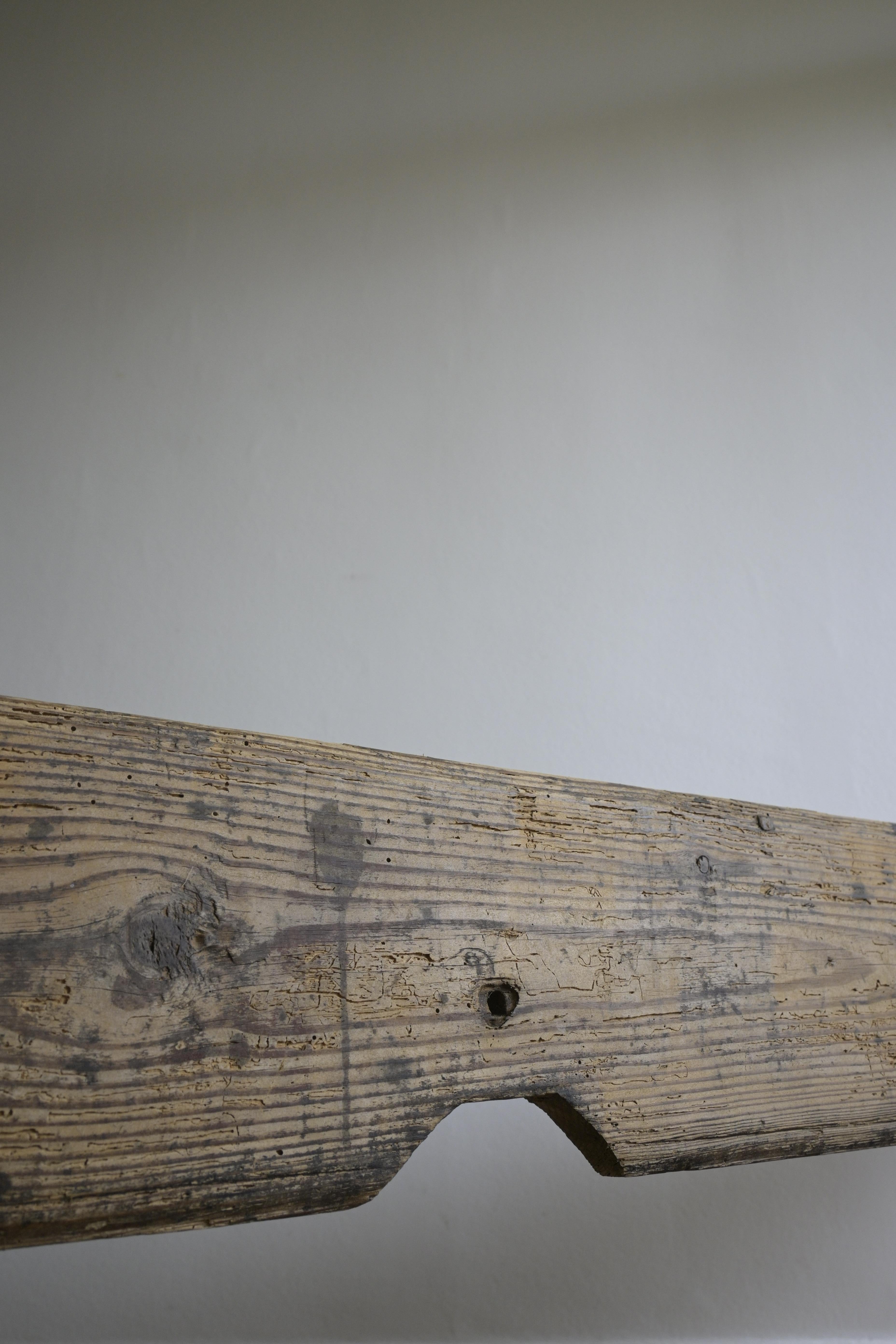 Swedish Long Wall Bench from Öland, ca 1830 For Sale 3