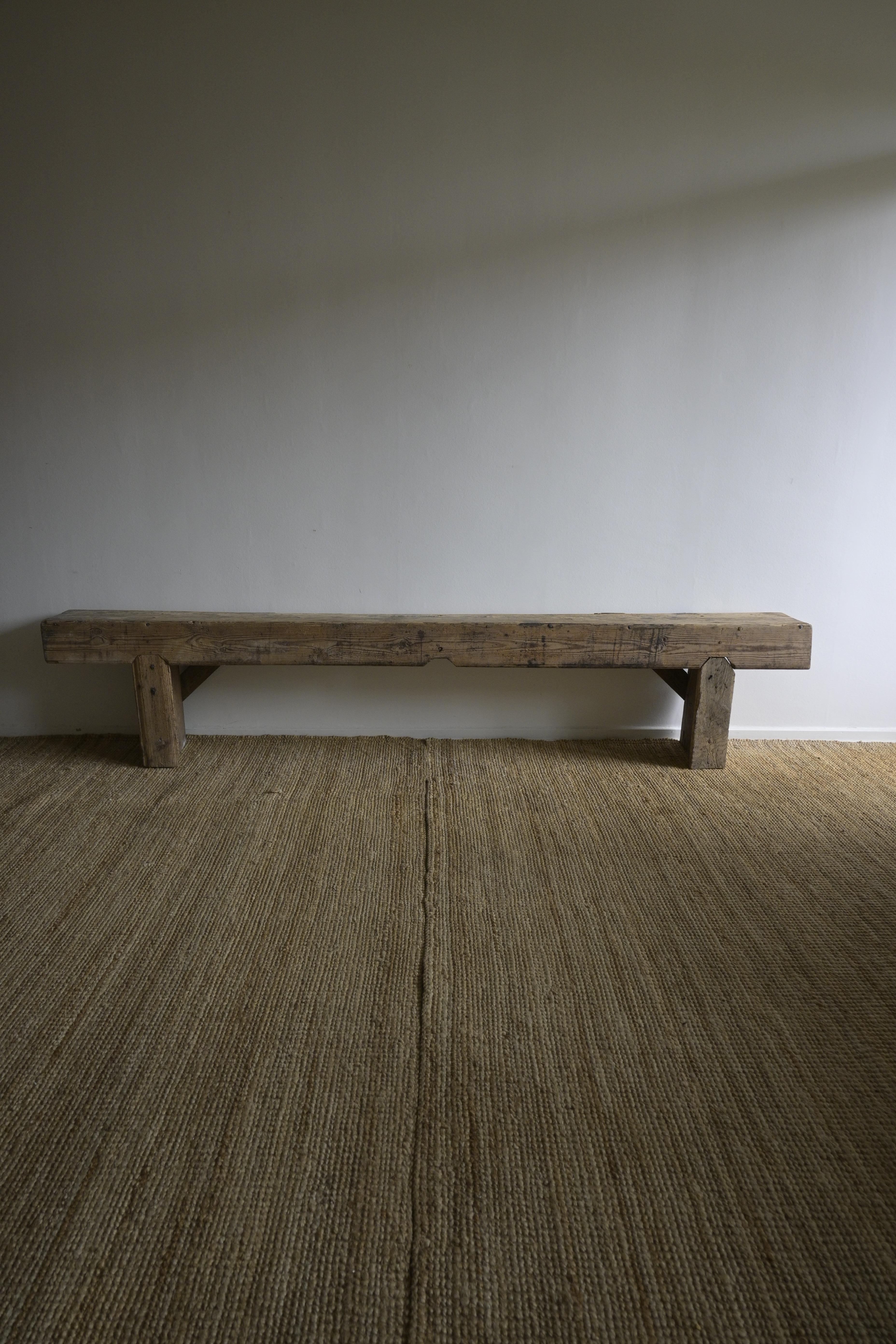 Scandinavian Modern Swedish Long Wall Bench from Öland, ca 1830 For Sale