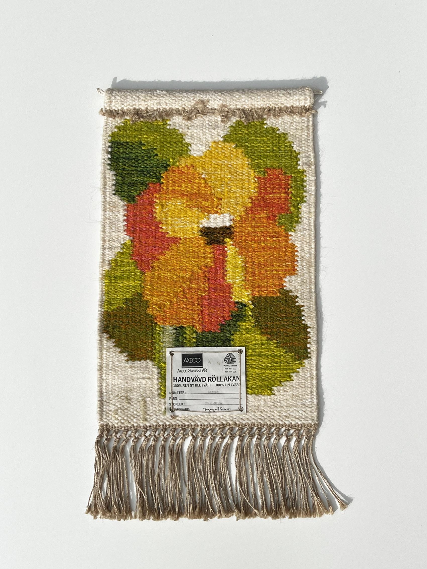 Wool Swedish Wall Hanging 