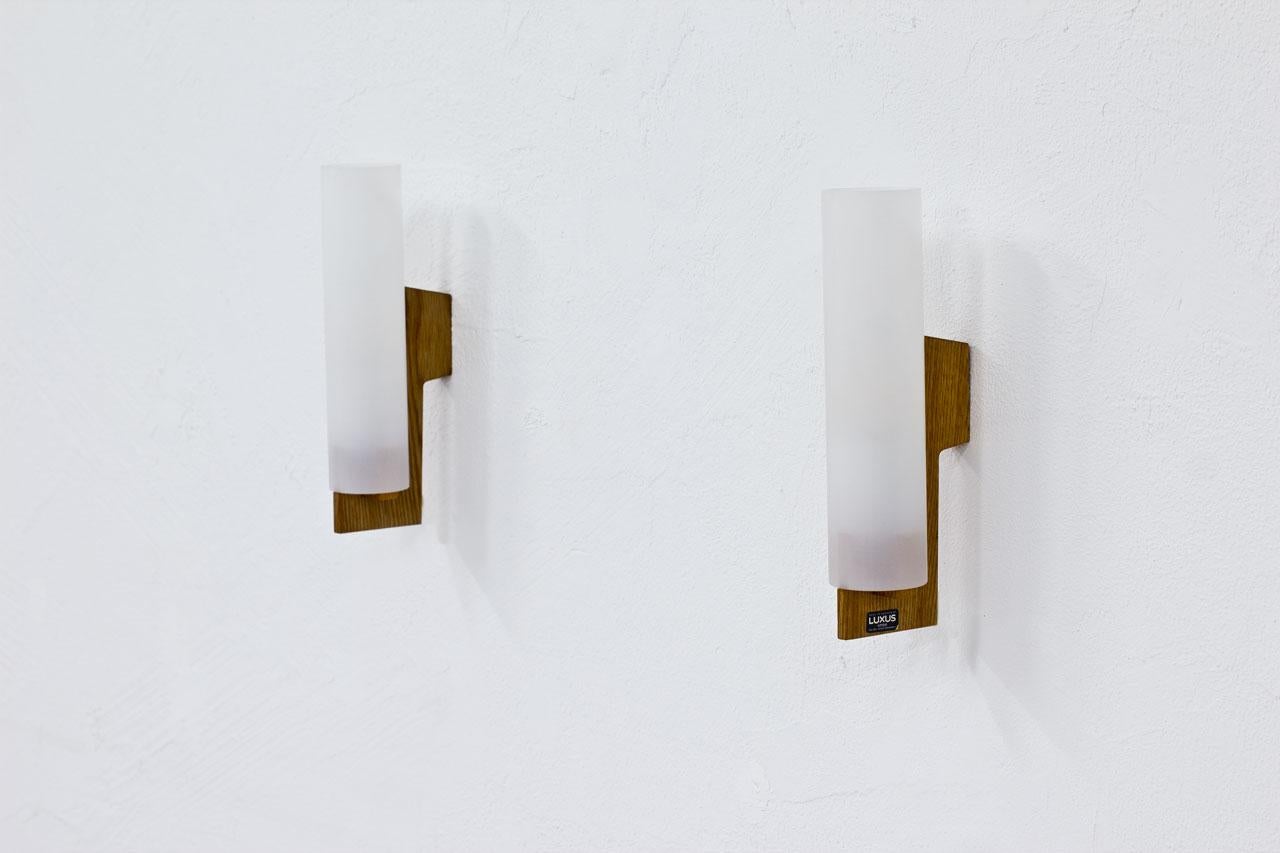 Scandinavian Modern Swedish Wall Lamps by Luxus