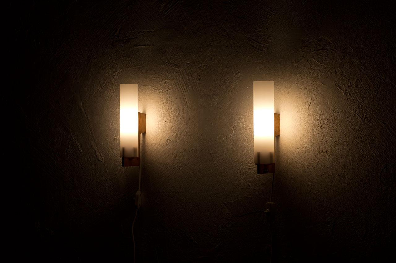 Swedish Wall Lamps by Luxus 2