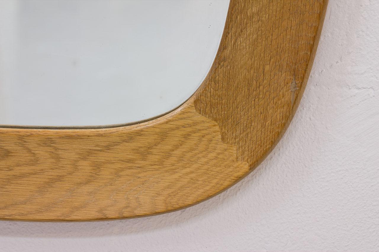 Swedish Wall Mirror by Per Argén for Fröseke AB Nybrofabriken In Good Condition In Stockholm, SE