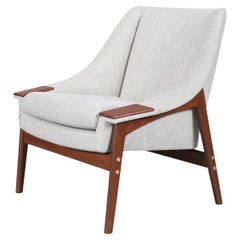 Sillón sueco de nogal atribuido a Folke Ohlsson