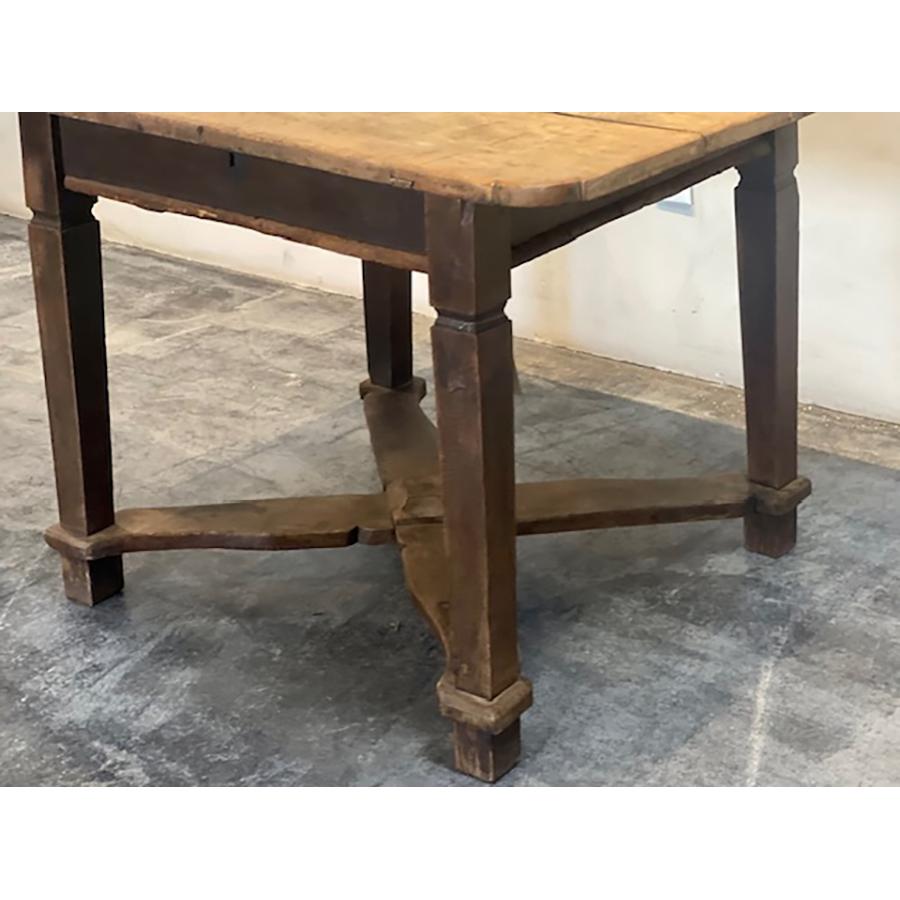 Swedish Walnut Crossed-Leg Table, FR-1145 For Sale 6