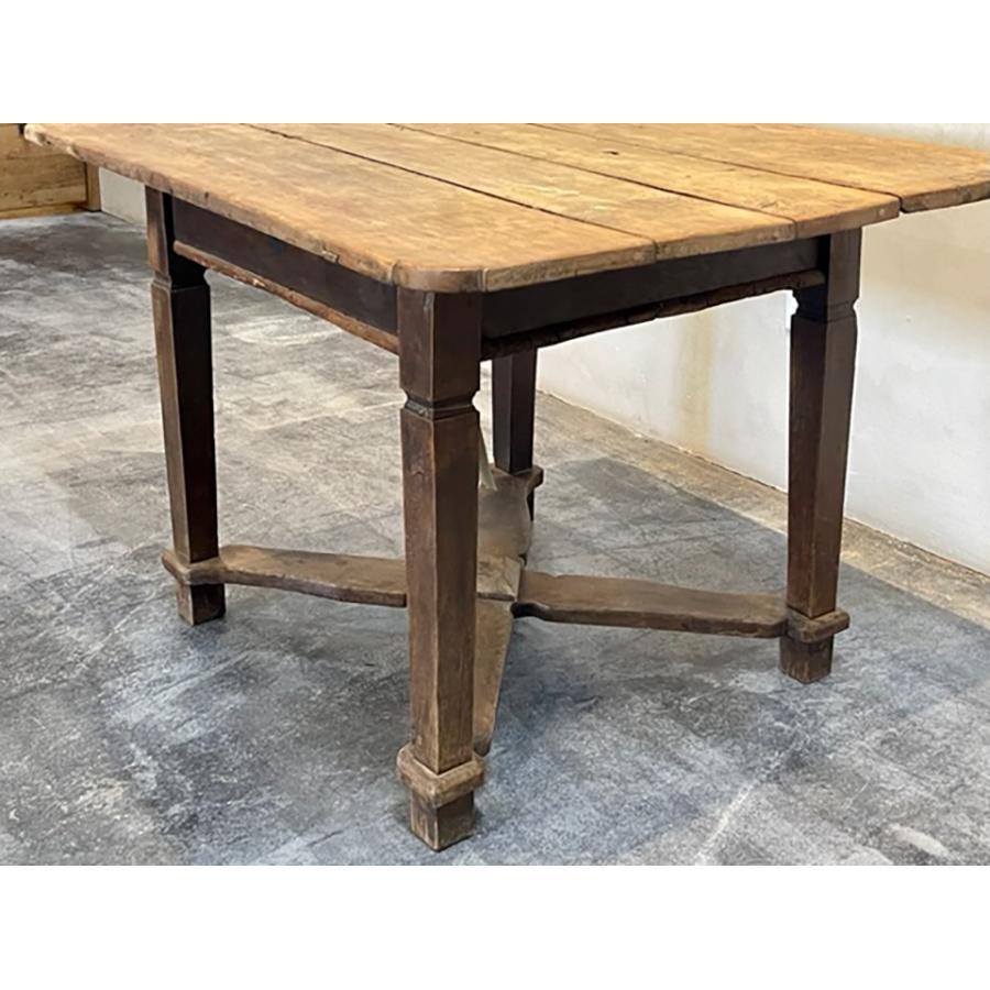 Swedish Walnut Crossed-Leg Table, FR-1145 For Sale 3