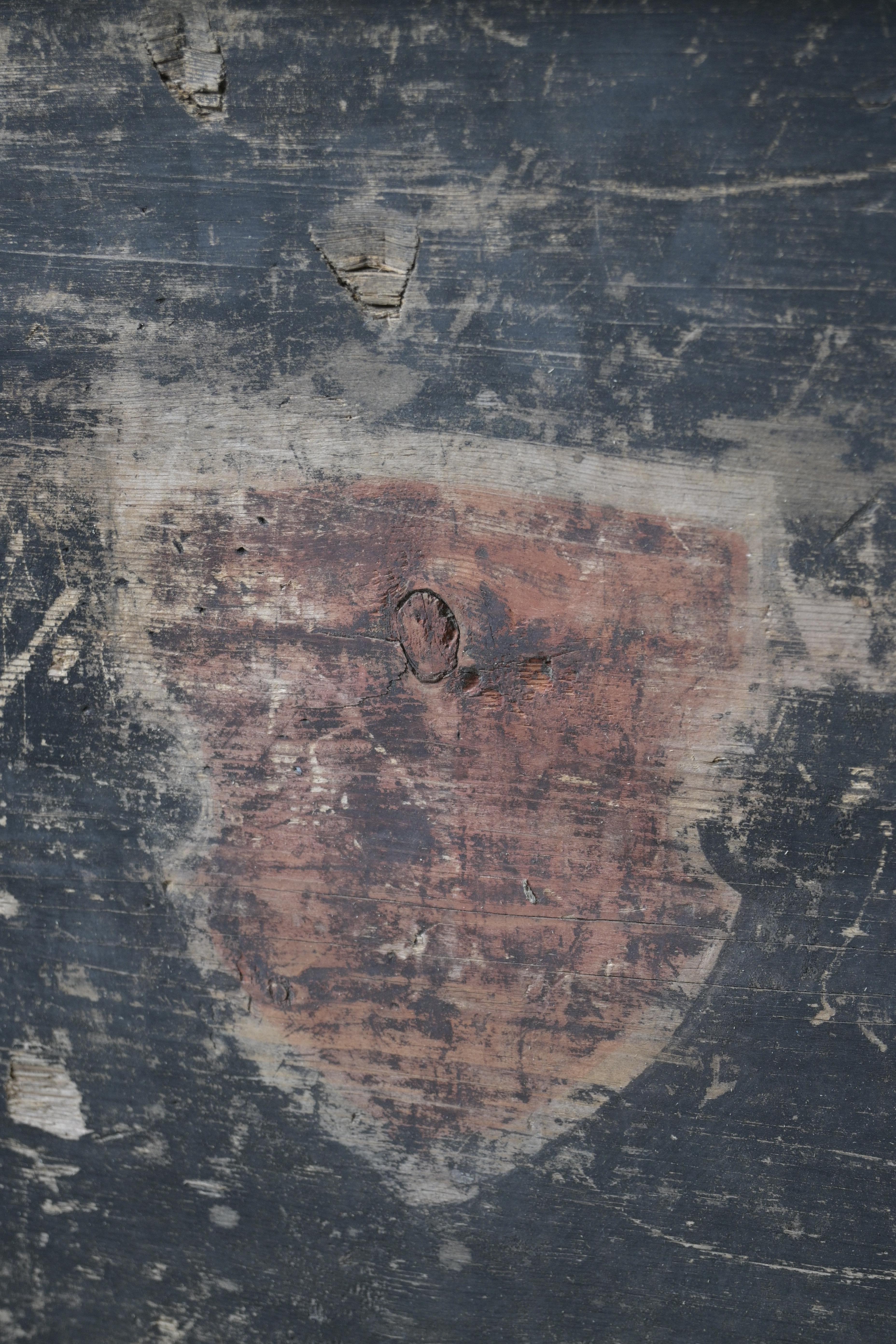 Swedish Wedding Chest ca 1750 from Delsbo, Hälsingland For Sale 1