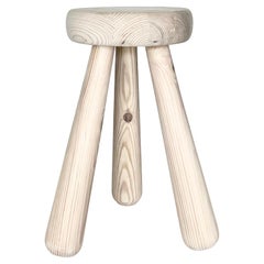 Swedish White Pine Table, Mid 20th Century