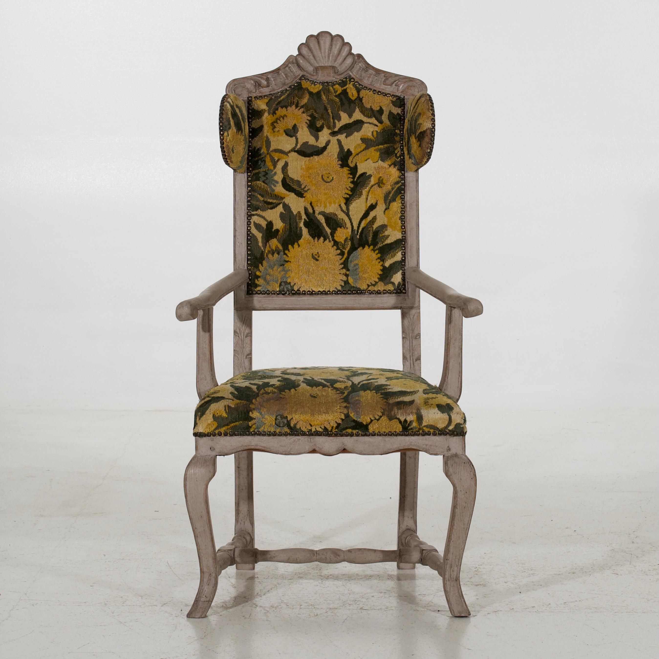 Swedish Wing-Back Chairs, 1750 For Sale 4