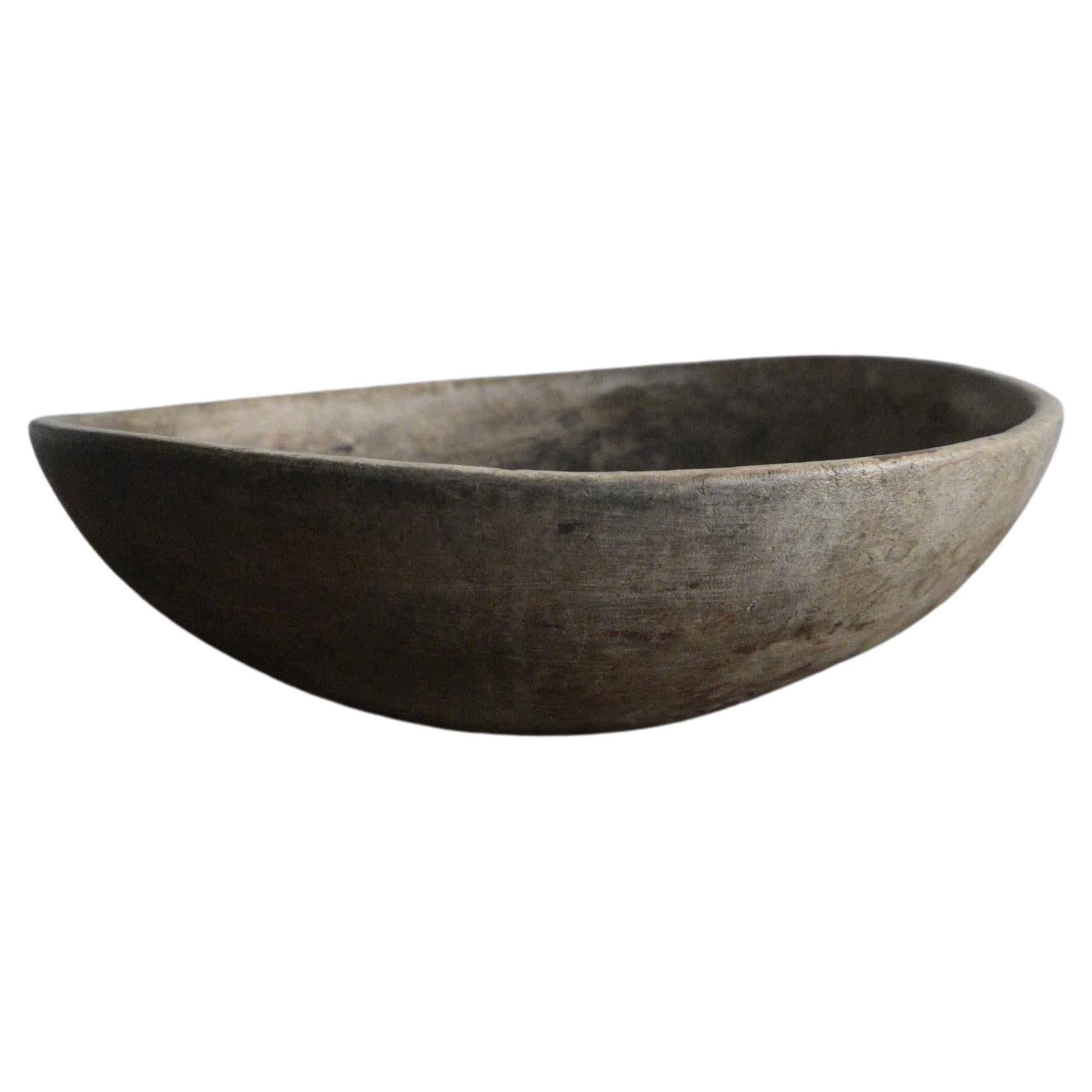 Swedish Wood Bowl circa 1830 For Sale