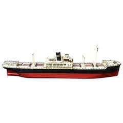 Swedish Wood Steamship Model