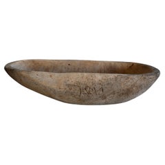 Swedish Wooden Birch Tree Bowl, 1844