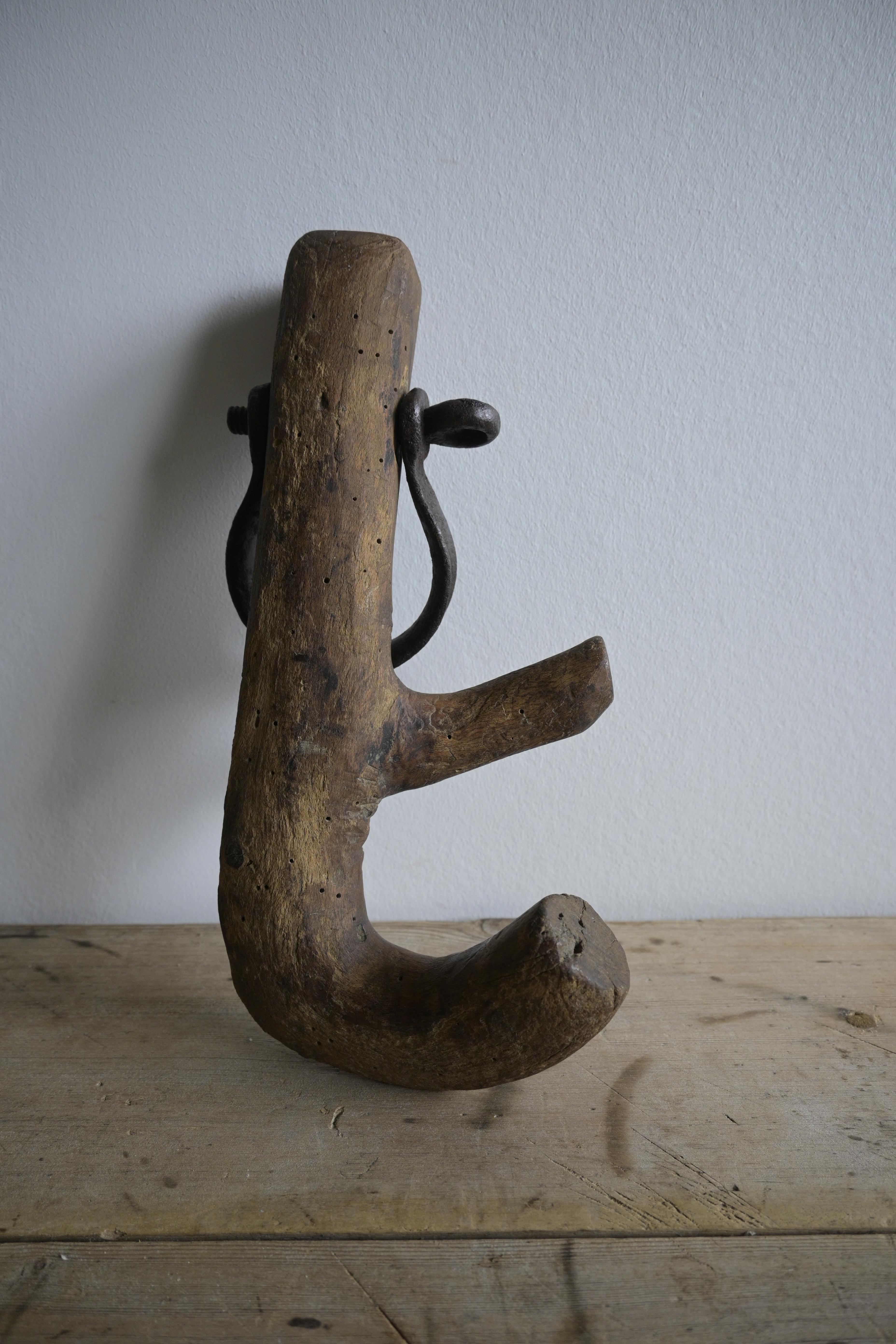 Scandinavo moderno Gancio svedese in legno, circa 1880 in vendita