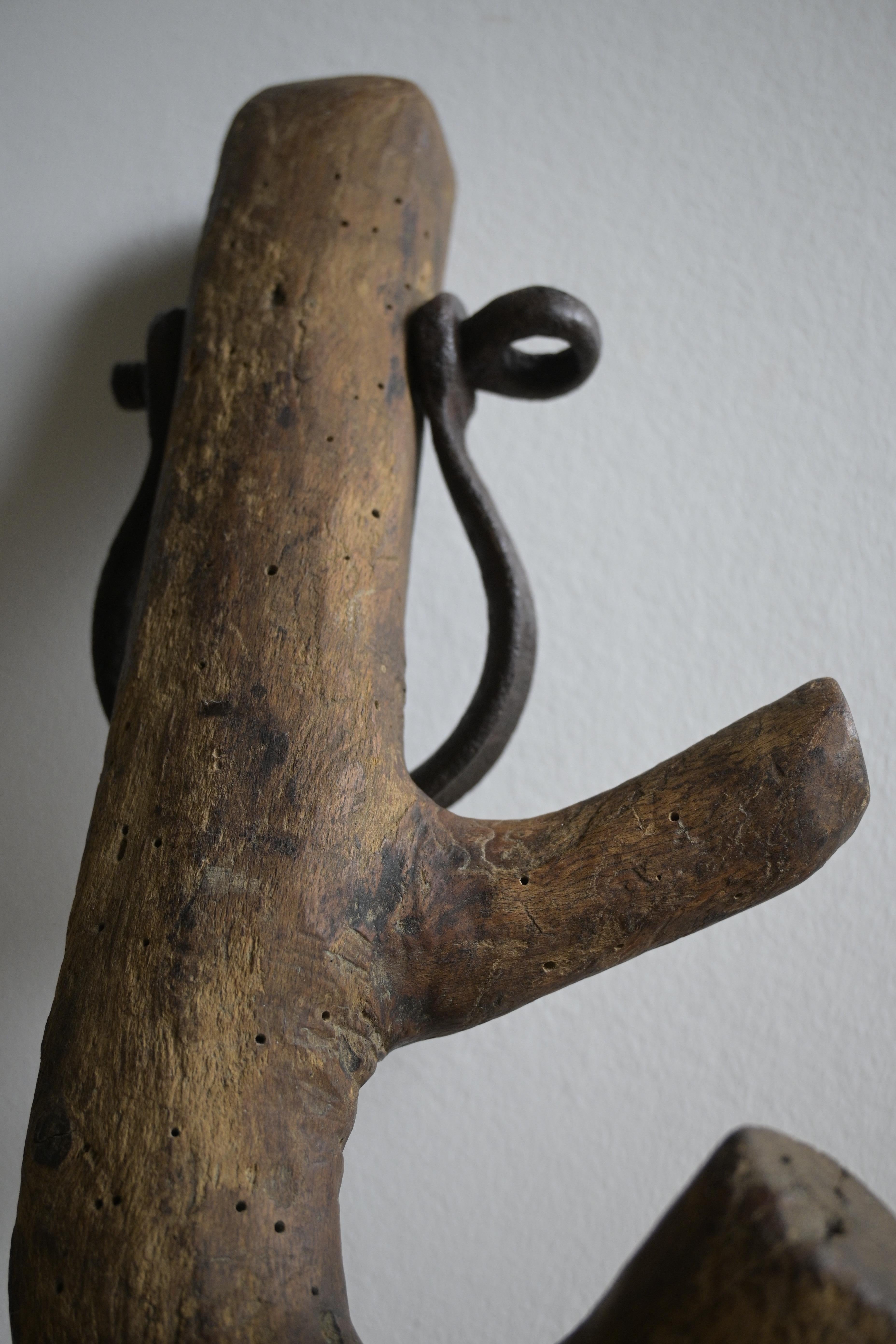 Svedese Gancio svedese in legno, circa 1880 in vendita