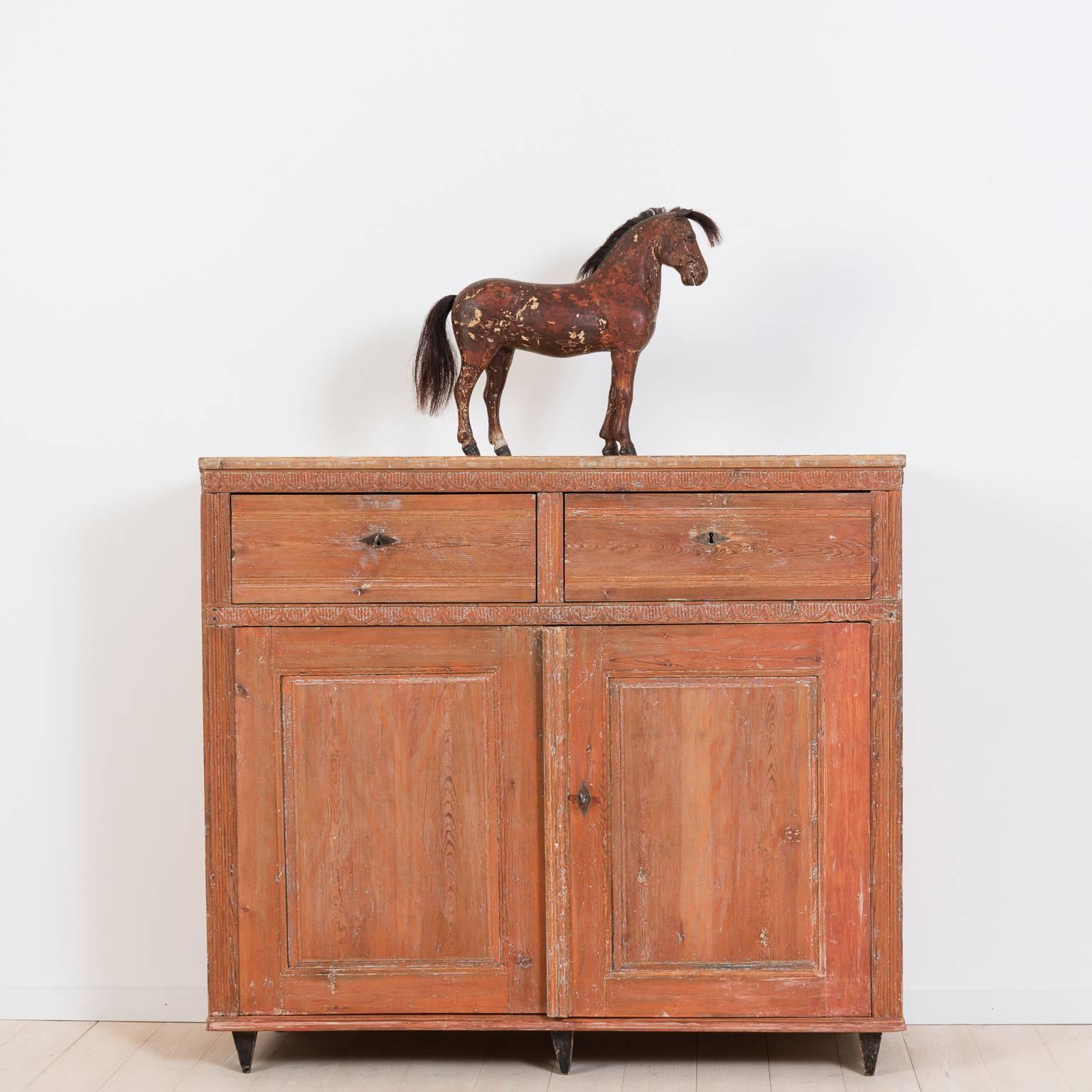 Swedish Wooden Horse from the Mid-1800s 2