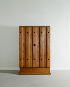 Swedish Wooden Lovö Pine Cabinet by Axel Einar Hjorth & Nordiska Kompaniet, 1932