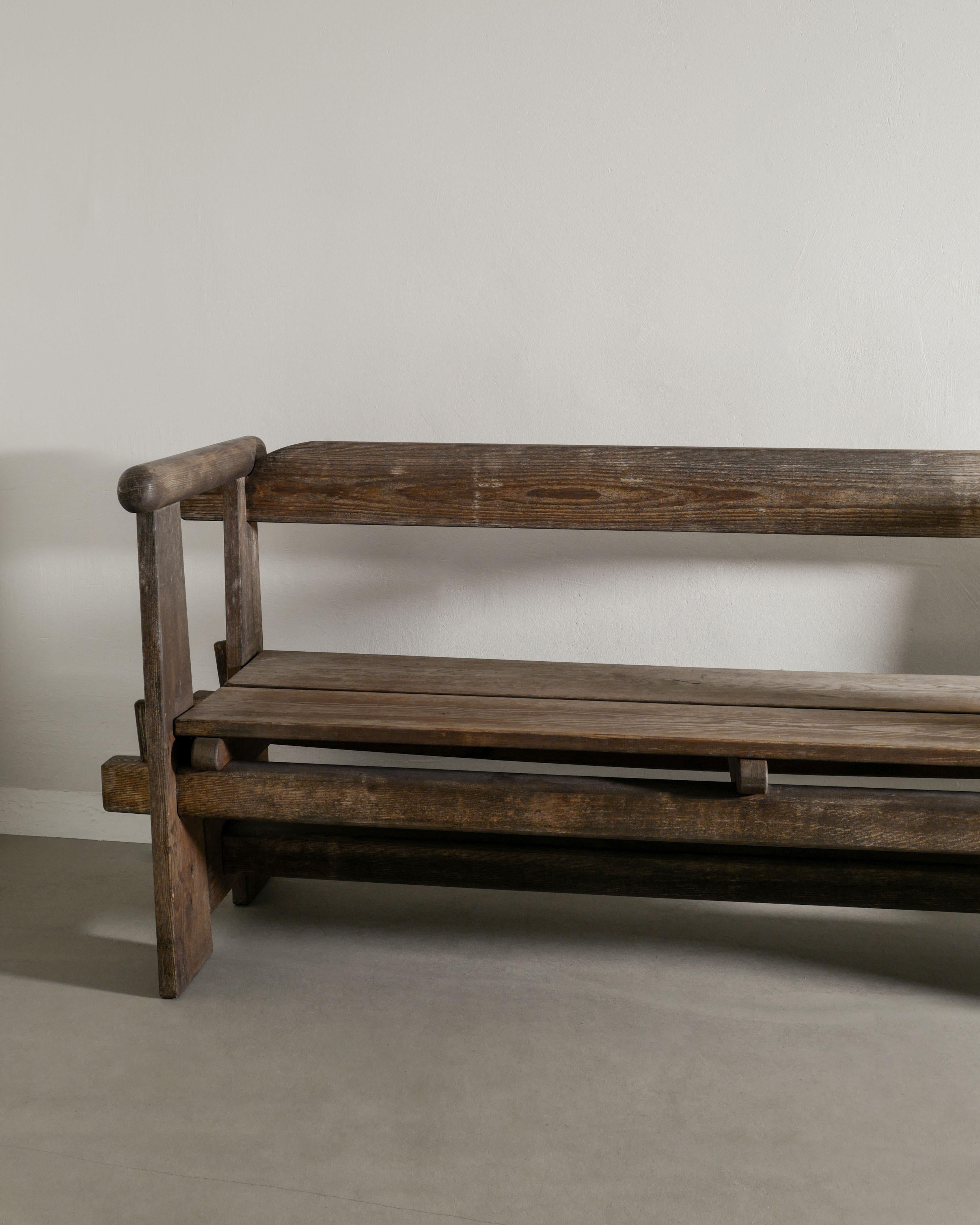 Scandinave moderne Canapé suédois Koga en pin par Axel Einar Hjorth produit par NK, années 1930 en vente
