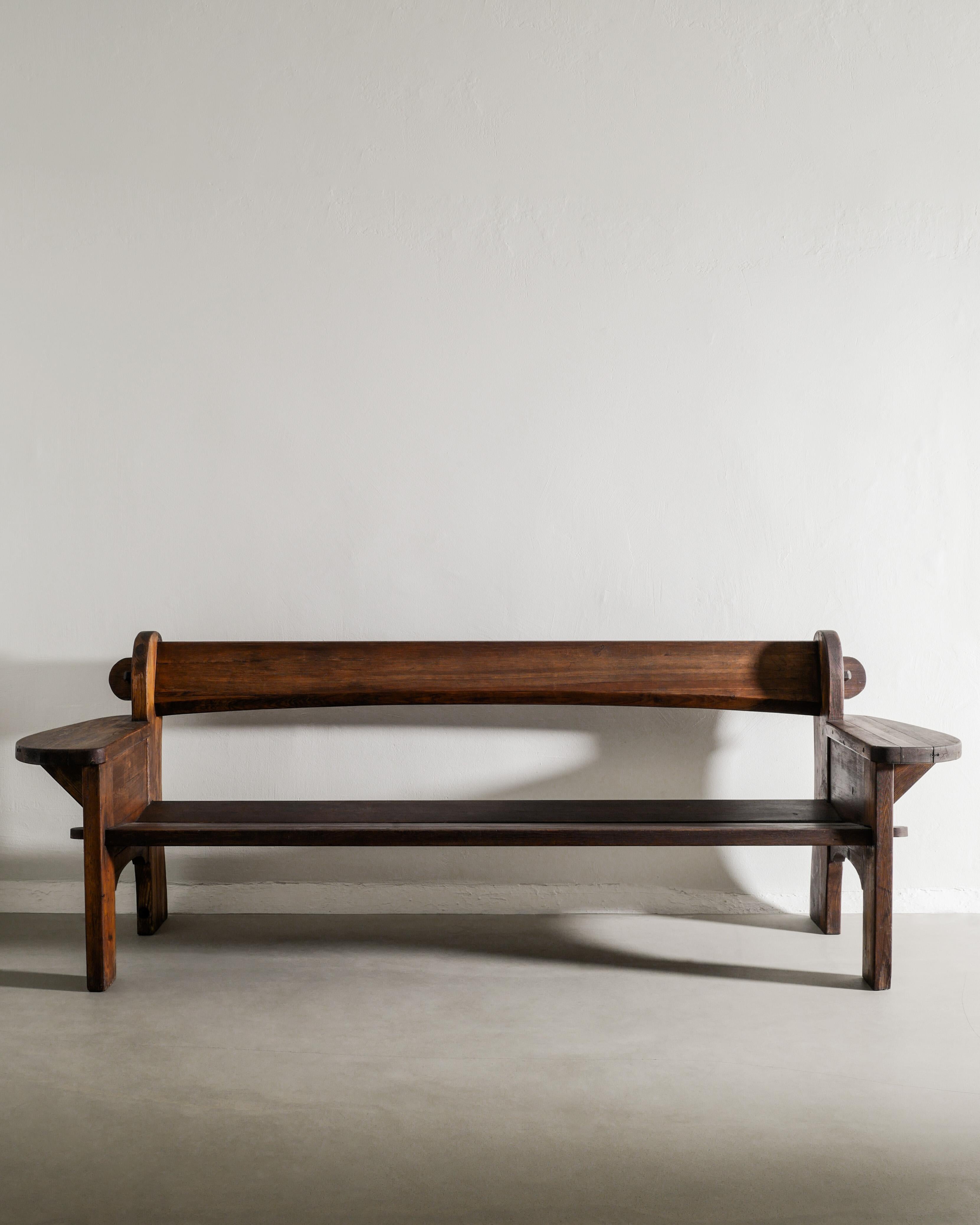 Rare Swedish early mid century wooden 