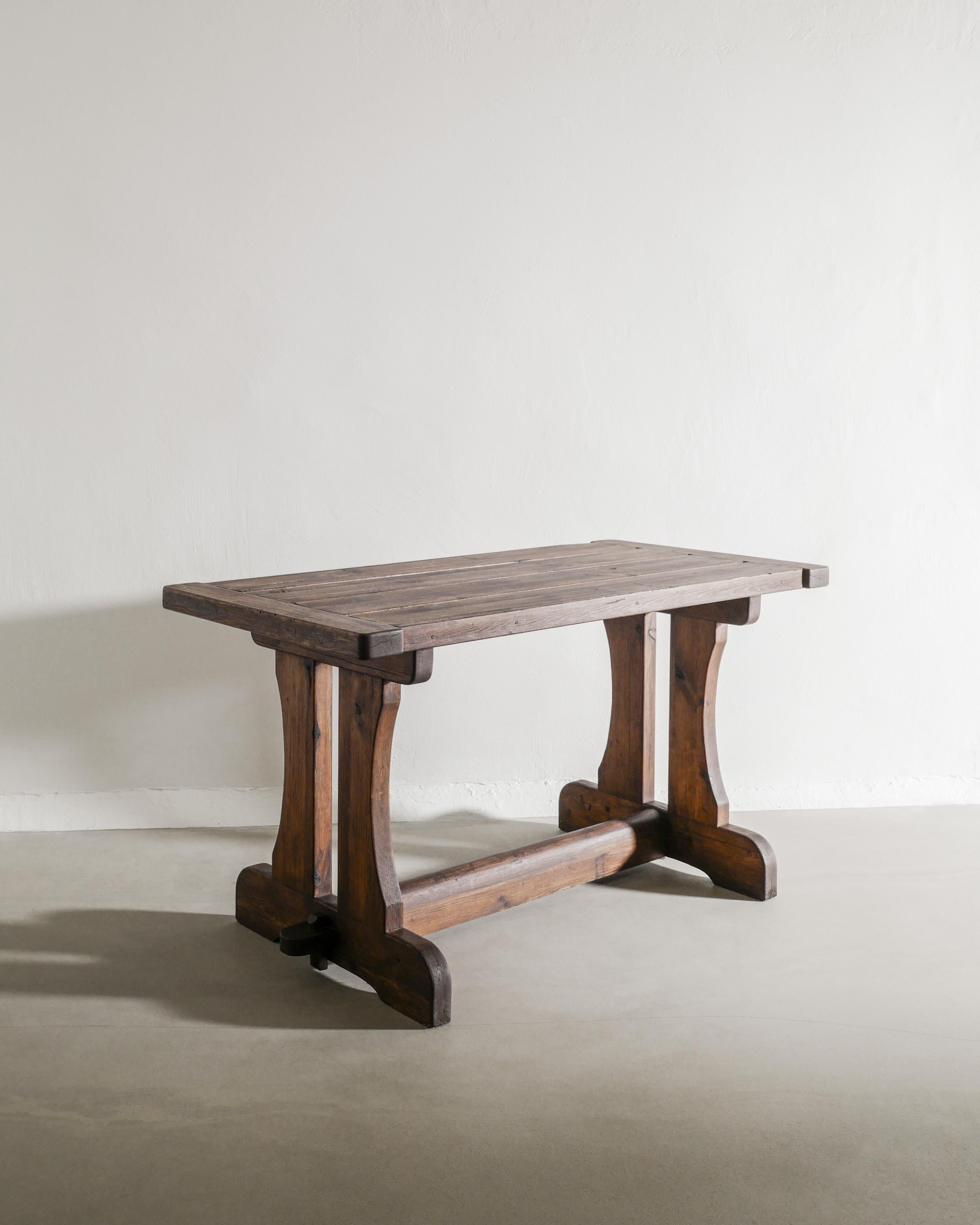 Rare Swedish early mid century wooden 