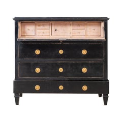 Antique Swedish Writers Bureau from the Late Gustavian Period