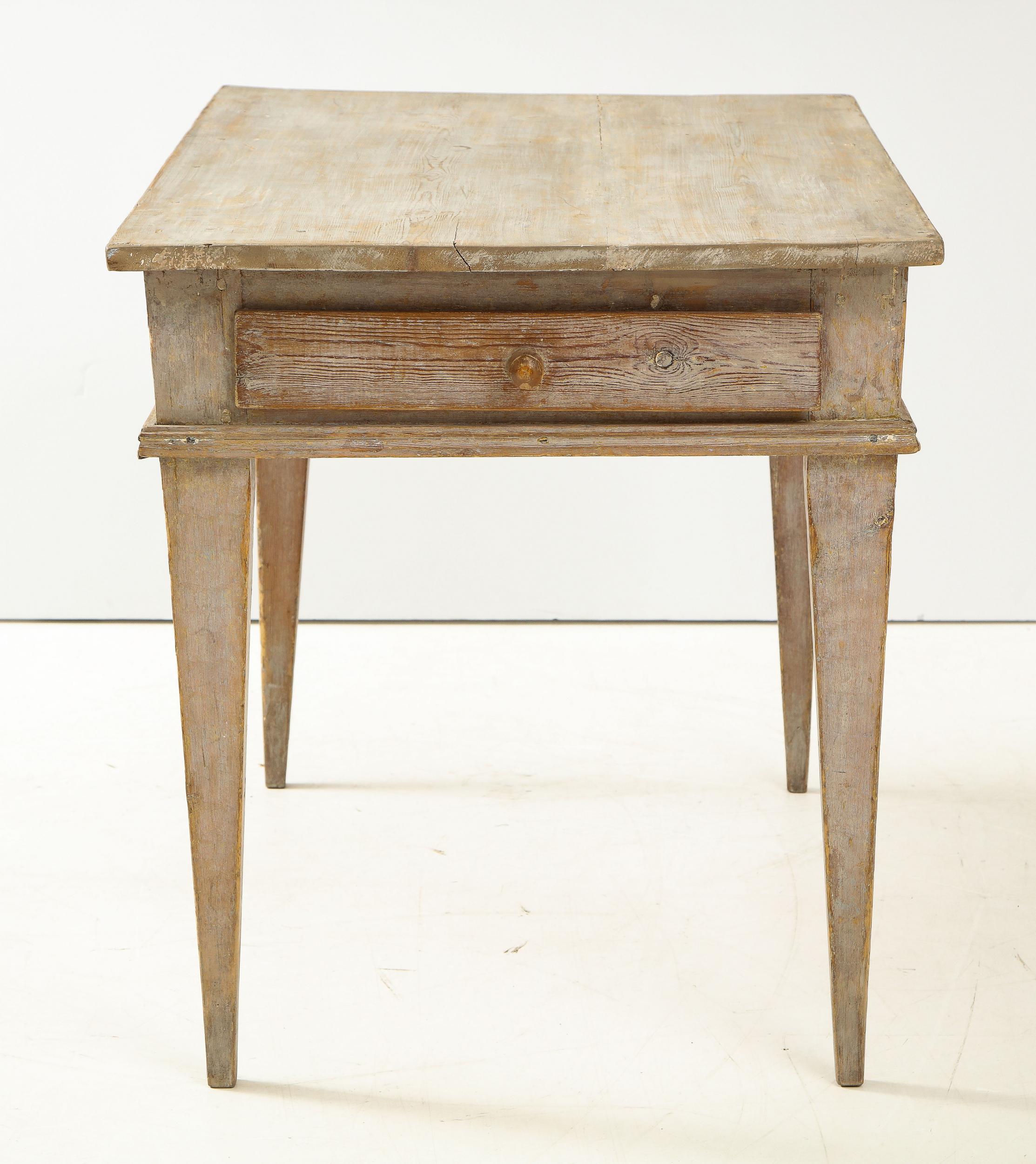 Swedish Writing Desk with Single Drawer 6