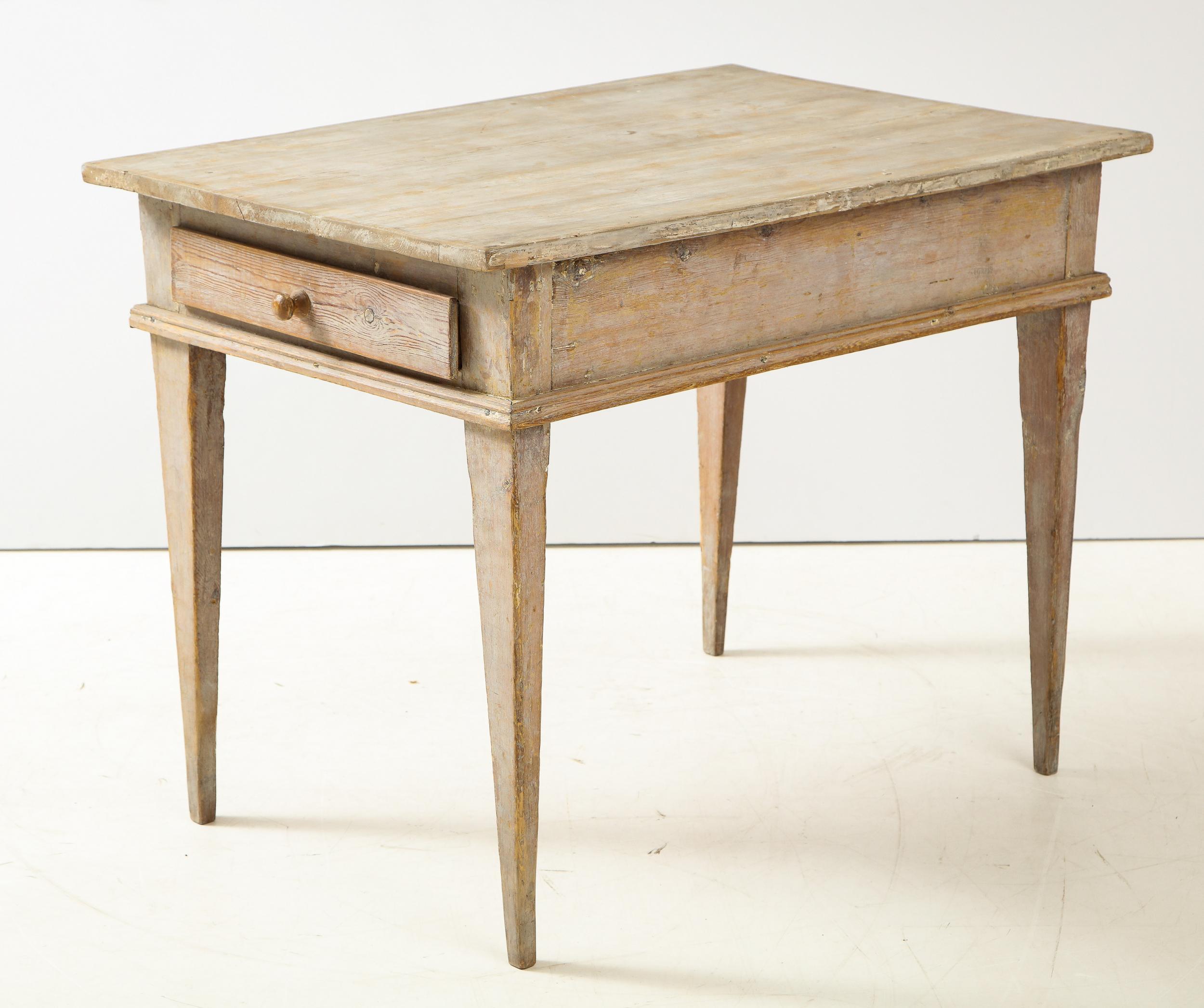 Swedish Writing Desk with Single Drawer 10