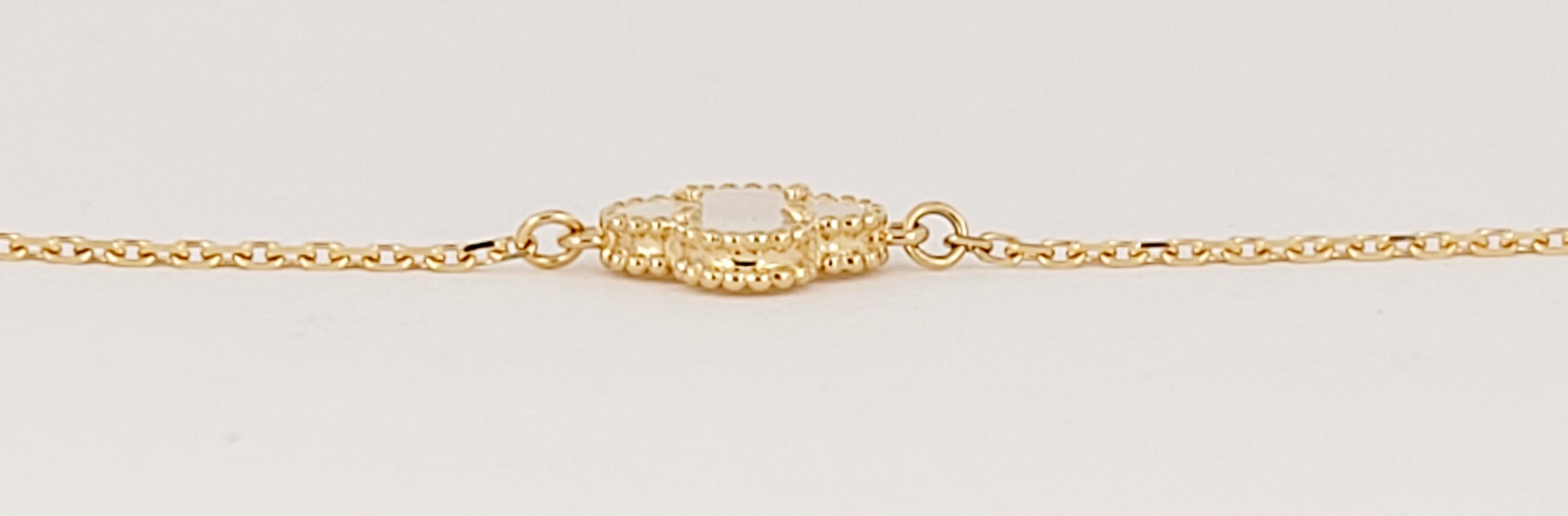 van cleef clover bracelet