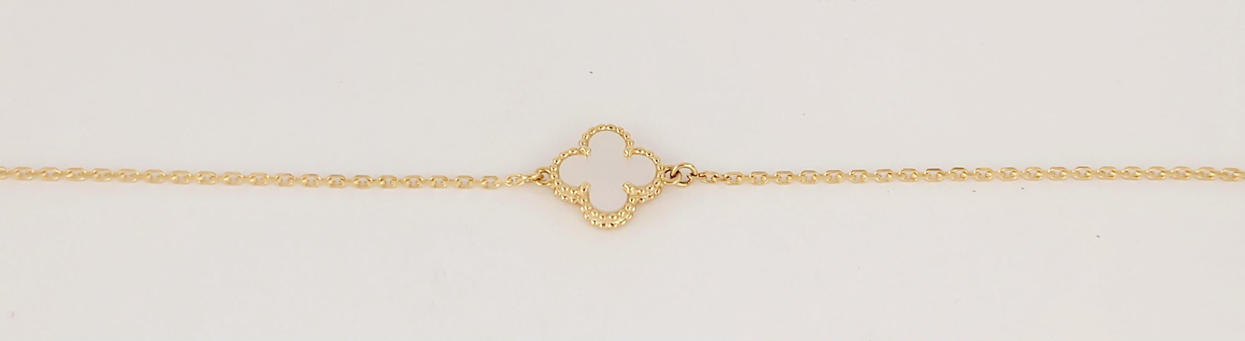gold van cleef bracelet