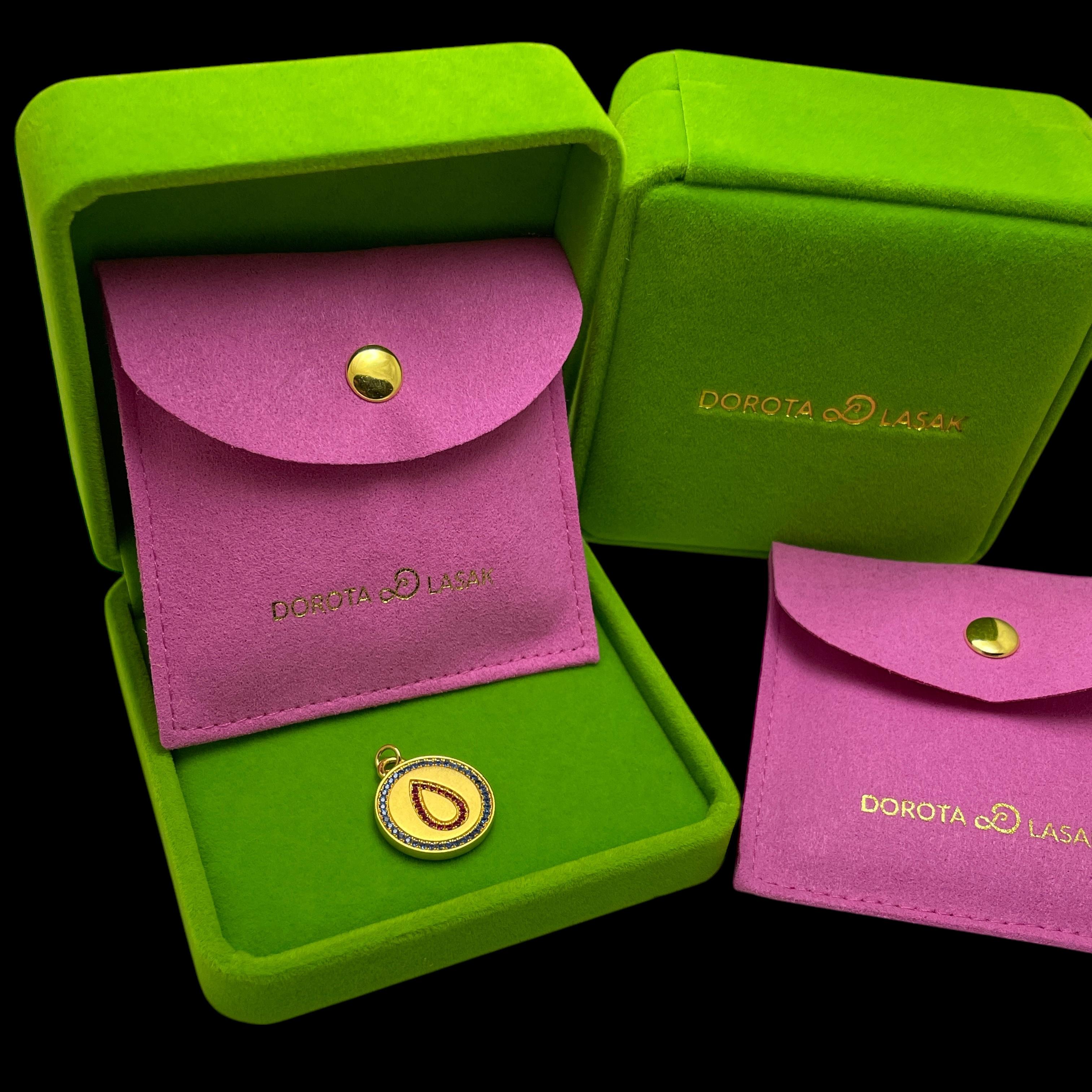 Charme SWEET BLOOD in oro vermeil 18k di DOROTA LASAK In condizioni Nuovo in vendita a Palos Hills, IL