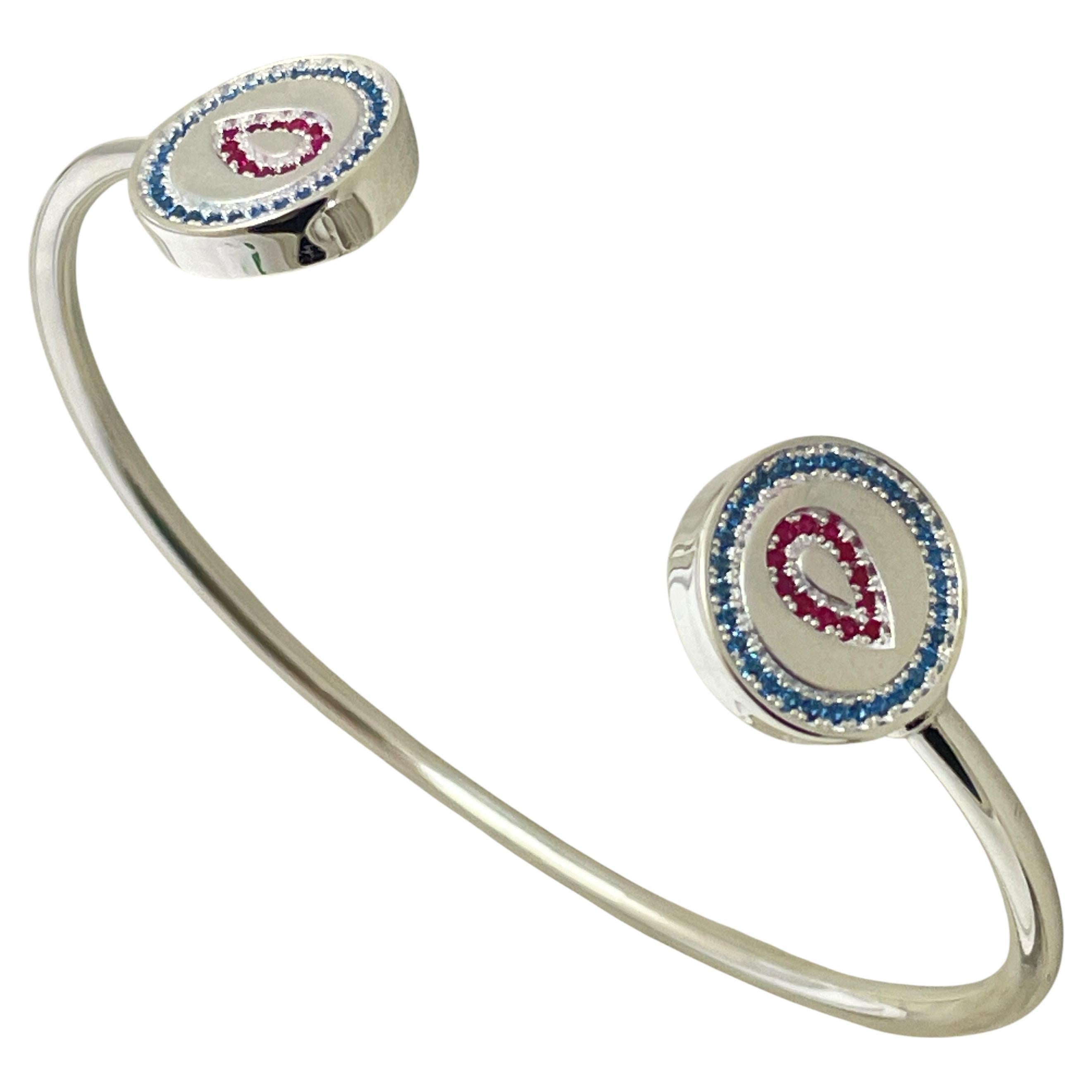 SWEET BLOOD sterling silver bracelet by DOROTA LASAK For Sale