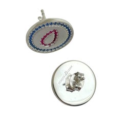 SWEET BLOOD sterling silver earrings by DOROTA LASAK