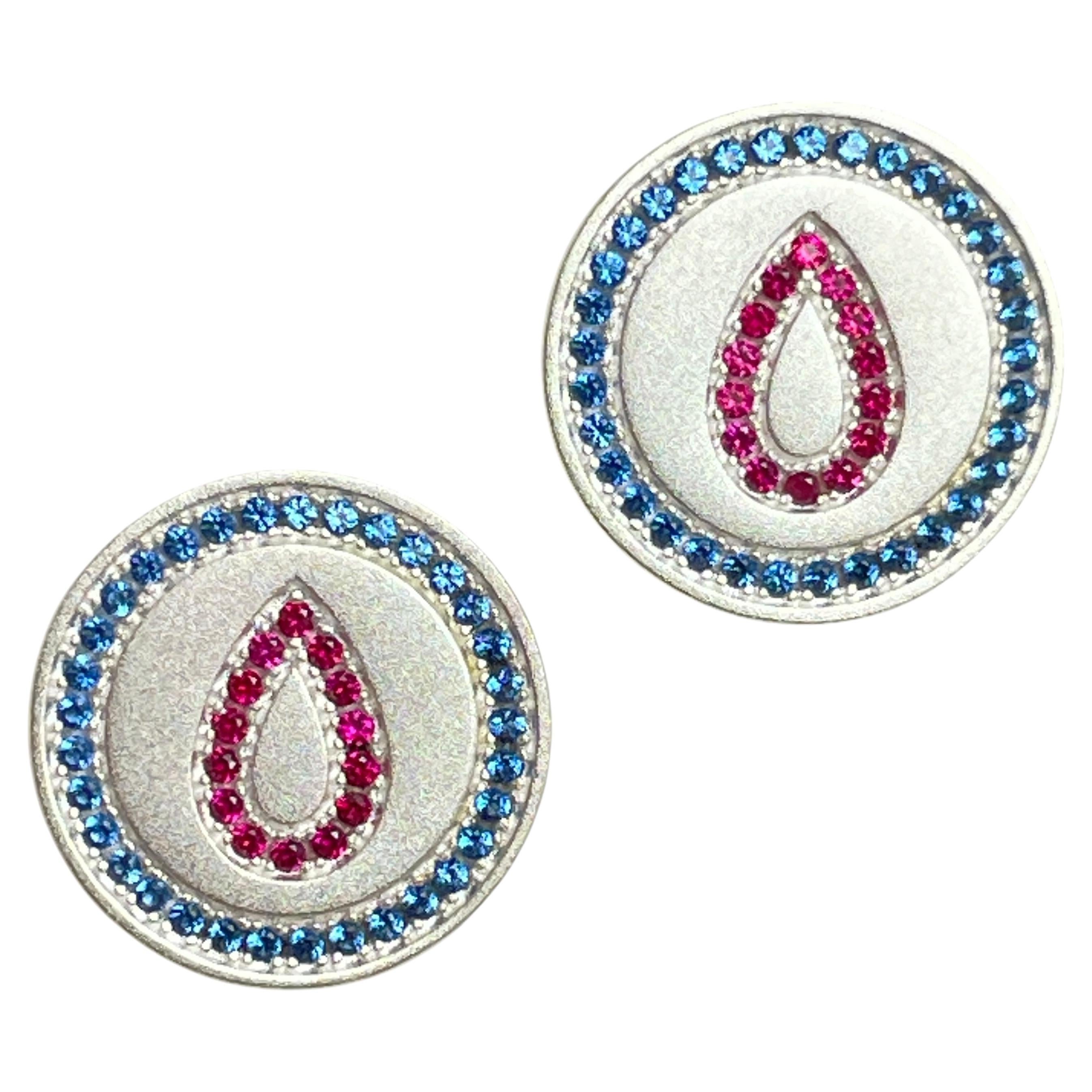 Orecchini in argento sterling SWEET BLOOD di DOROTA LASAK in vendita