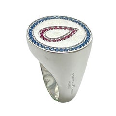 SWEET BLOOD sterling silver ring by DOROTA LASAK