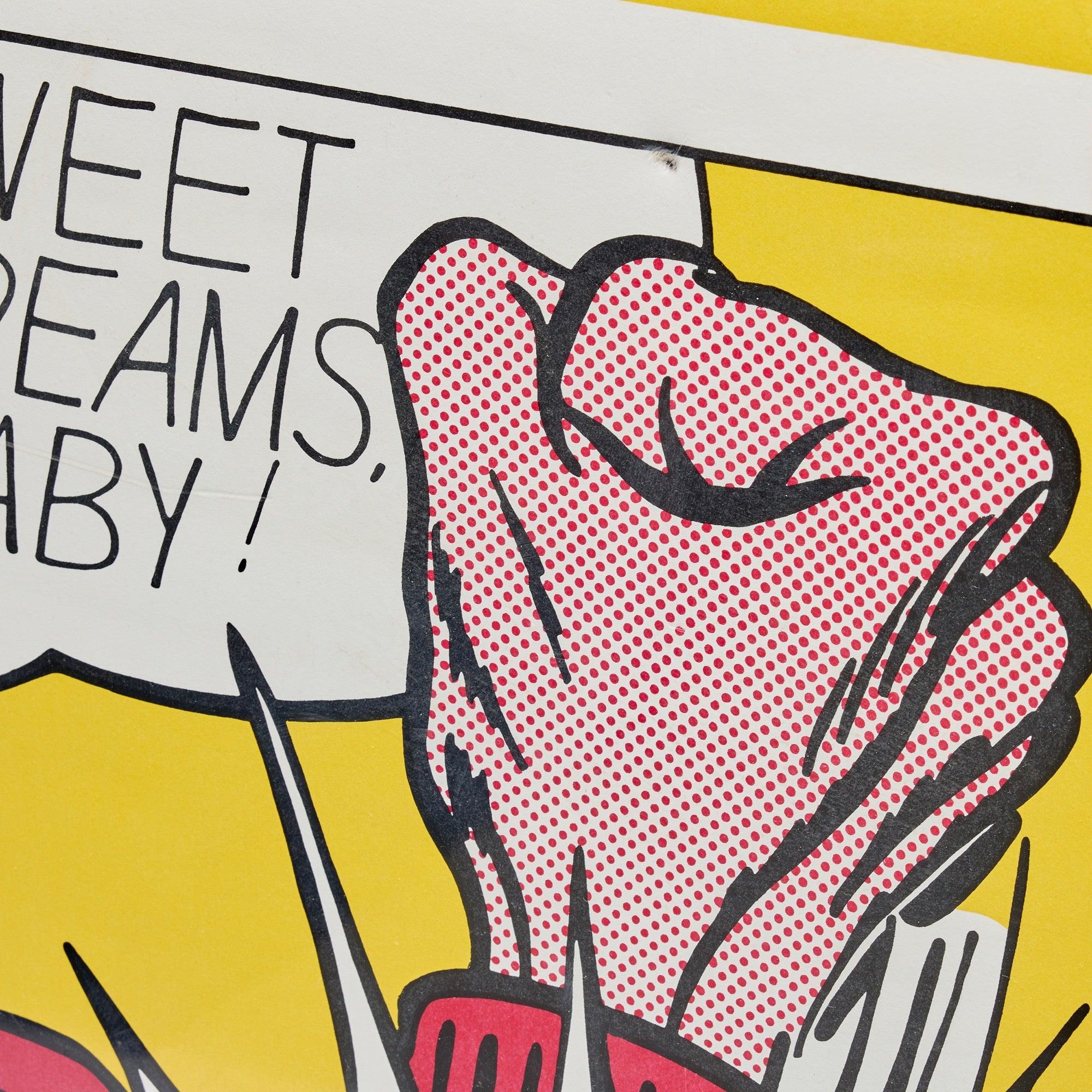 Sweet Dreams Baby Poster by Roy Lichtenstein, 1982 In Excellent Condition For Sale In Sagaponack, NY