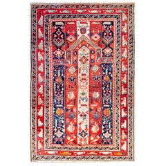 Sweet Early 20th Century Azerbaijani Prayer Rug