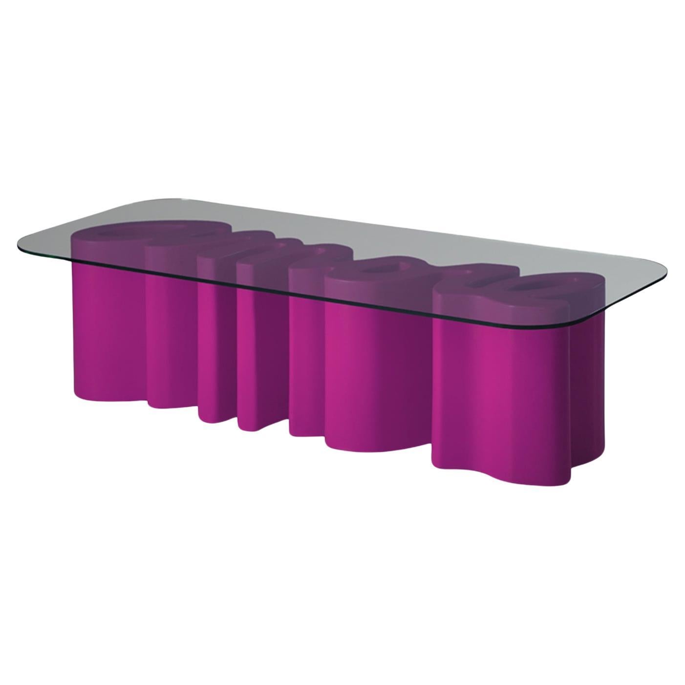 Table basse Amore Sweet Fuchsia par Giò Colonna Romano en vente