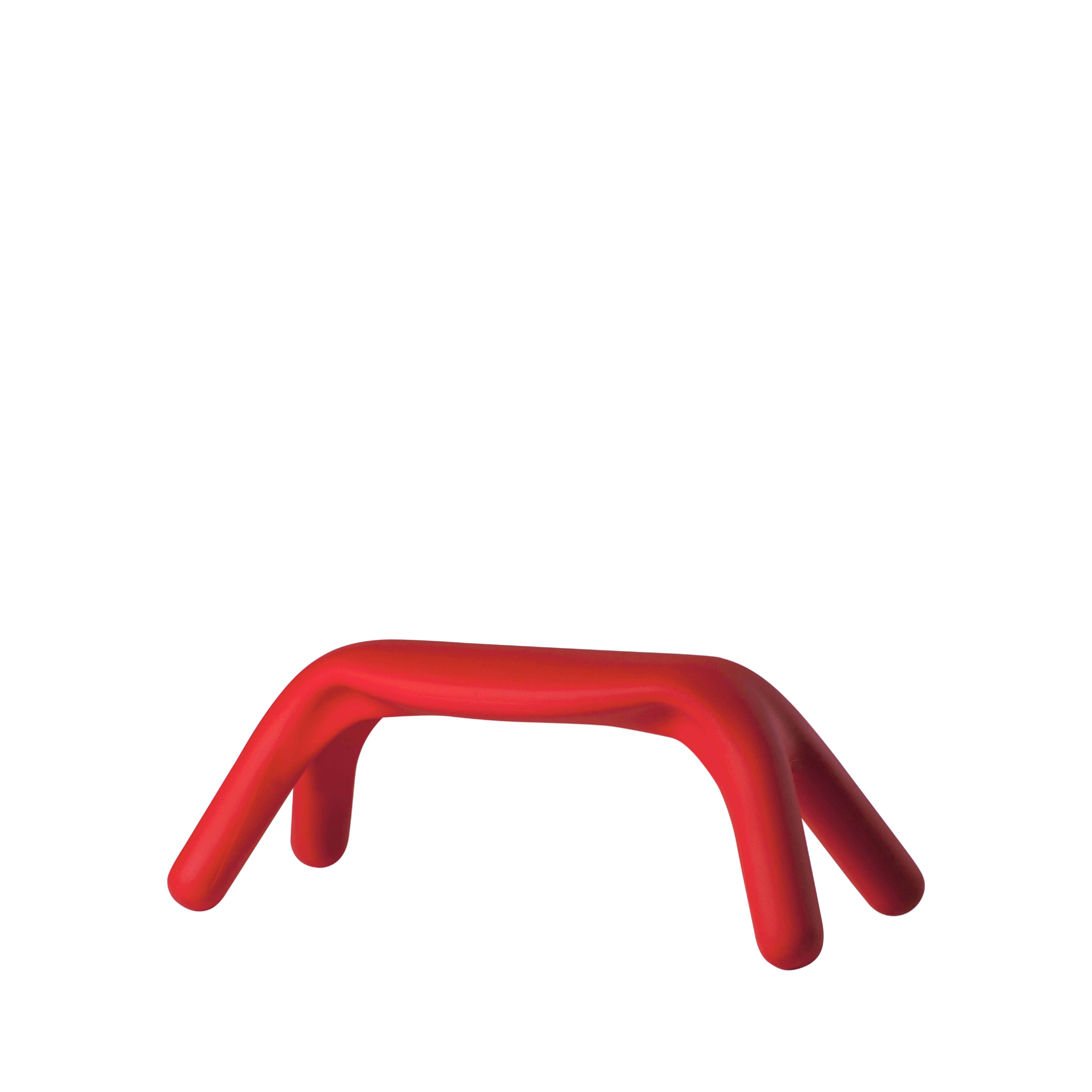 Sweet Fuchsia Atlas Bench by Giorgio Biscaro For Sale 1