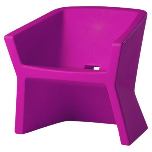 Süsser Fuchsia Exofa-Sessel von Jorge Najera im Angebot