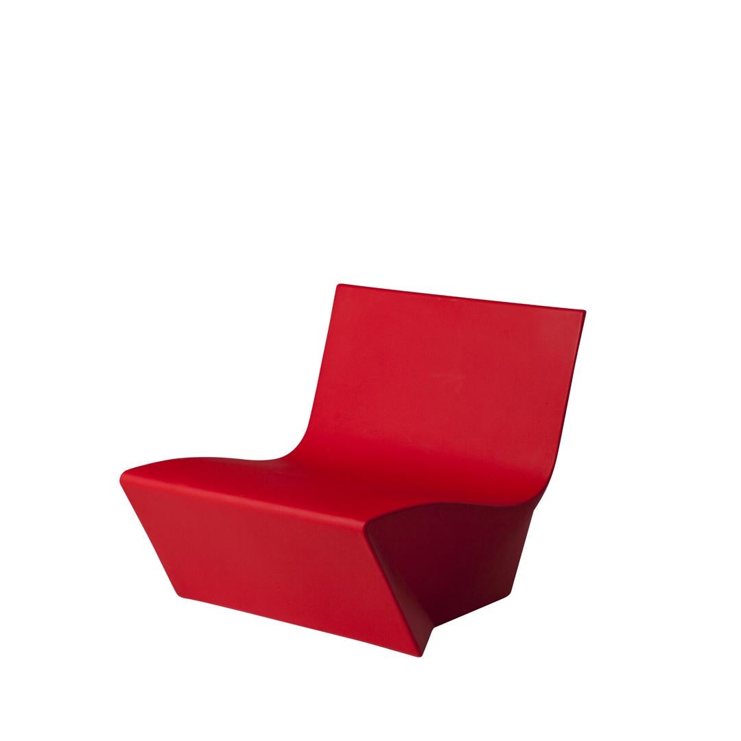 Sweet Fuchsia Kami Ichi Low Chair by Marc Sadler For Sale 1