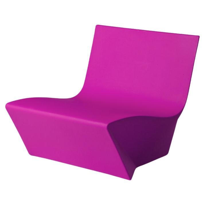 Sweet Fuchsia Kami Ichi Low Chair by Marc Sadler