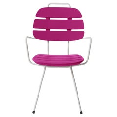 Sweet Fuchsia Ribs Chair by OTTO Studio