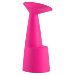 Sgabello alto Voilà dolce fucsia di Marc Sadler