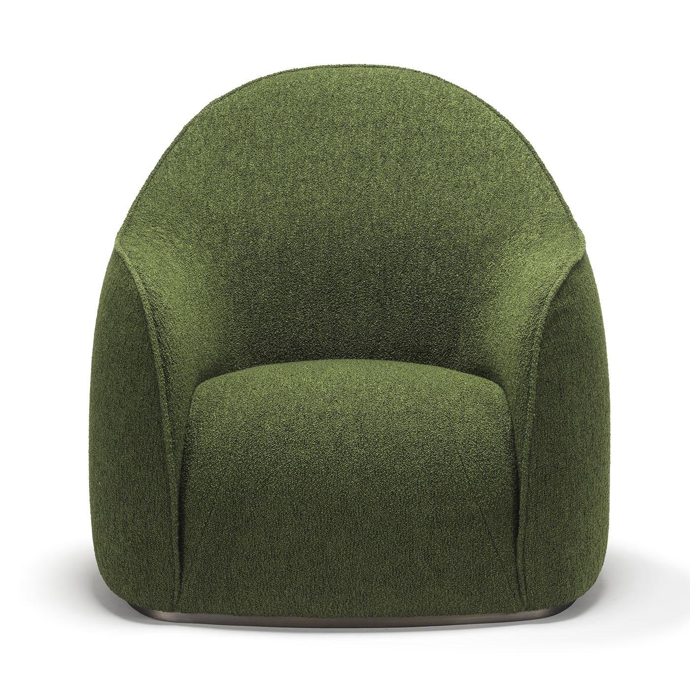 Textile Fauteuil vert tendre Stefano Giovannoni par Ghidini 1961 en vente