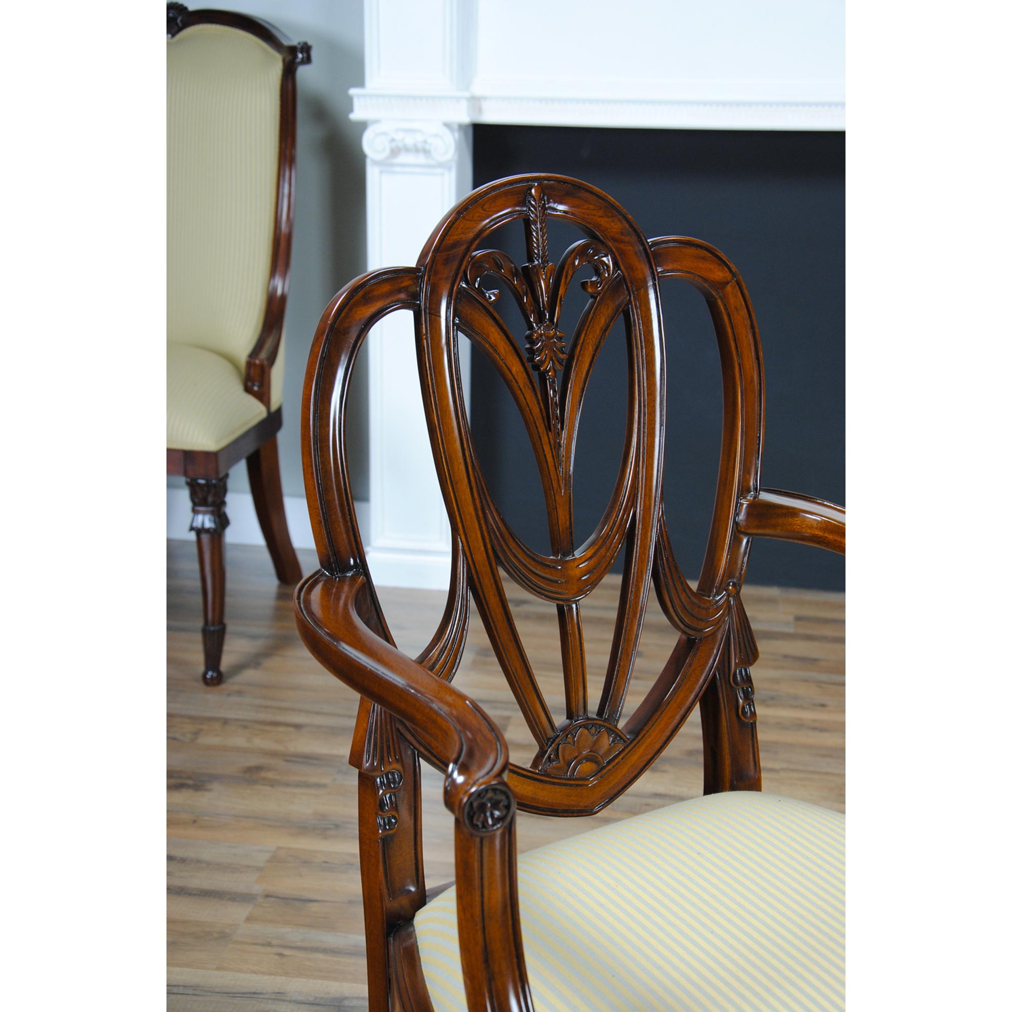 Sweet Heart Dining Chairs, Set of 10 For Sale 2