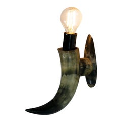 Vintage Sweet Little Horn Wall Lamp, Made in Denmark, 1970s