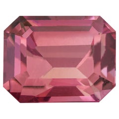 Tourmaline naturelle rose pâle non sertie de 2,31 carats pour la bijouterie