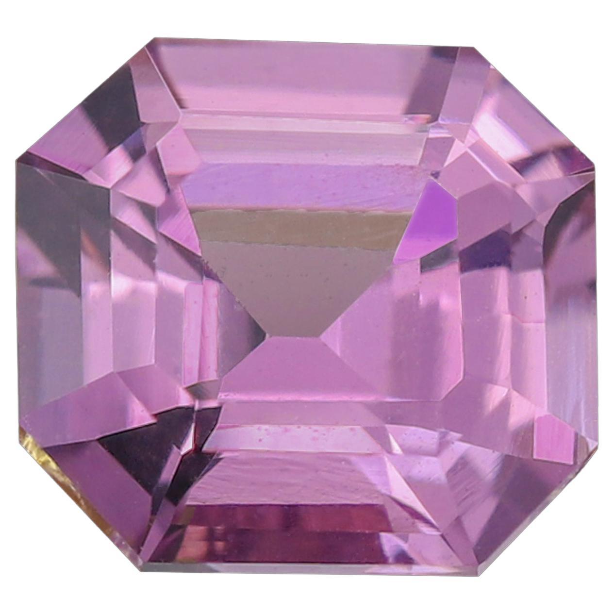 Pierre précieuse rose pâle spinelle naturelle de 0,94 carat, pierre précieuse pour bijoux en spinelle