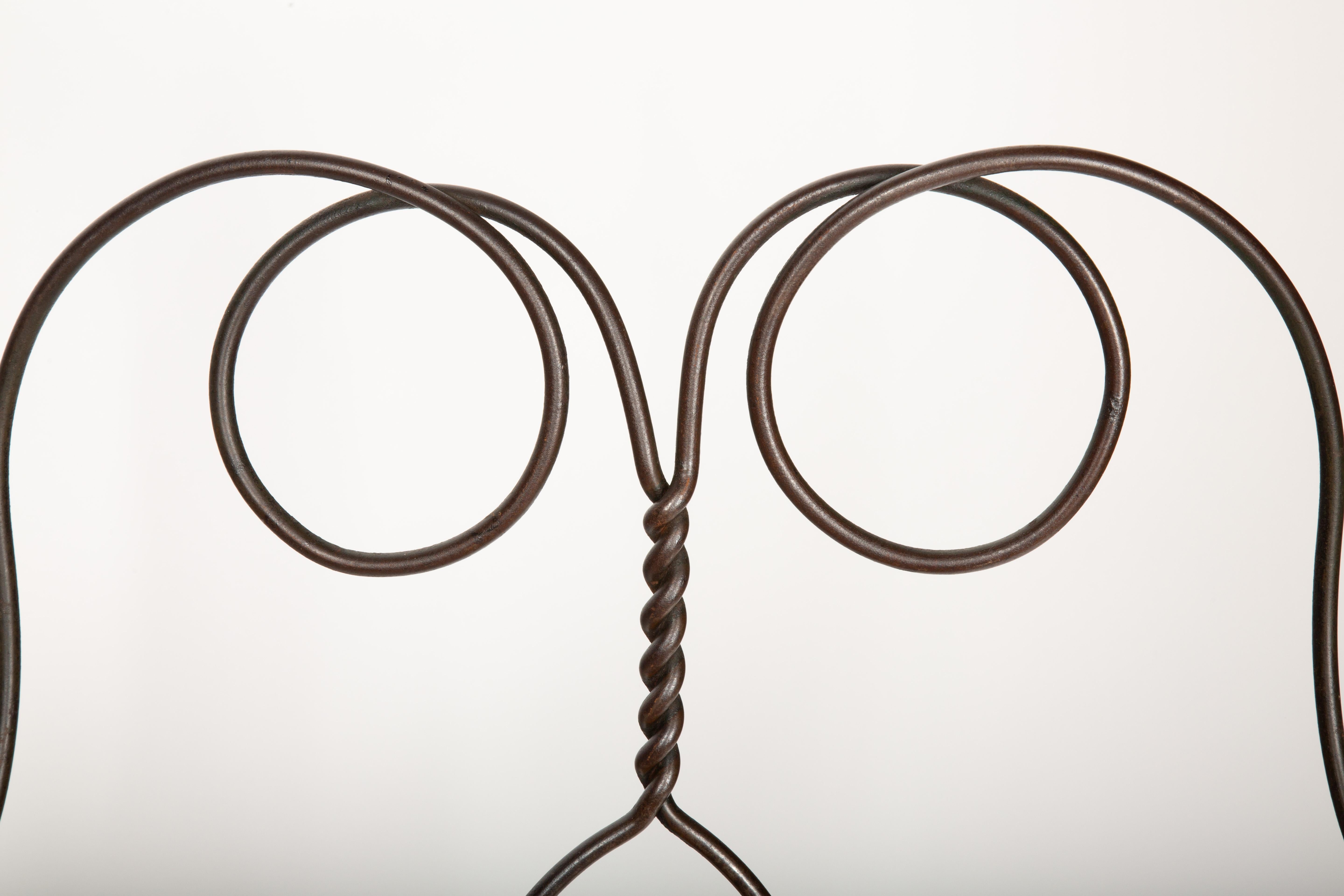 American Sweet Seat Treats: Antique Parlor Perches (Pair of Ice Cream Parlor Chairs)